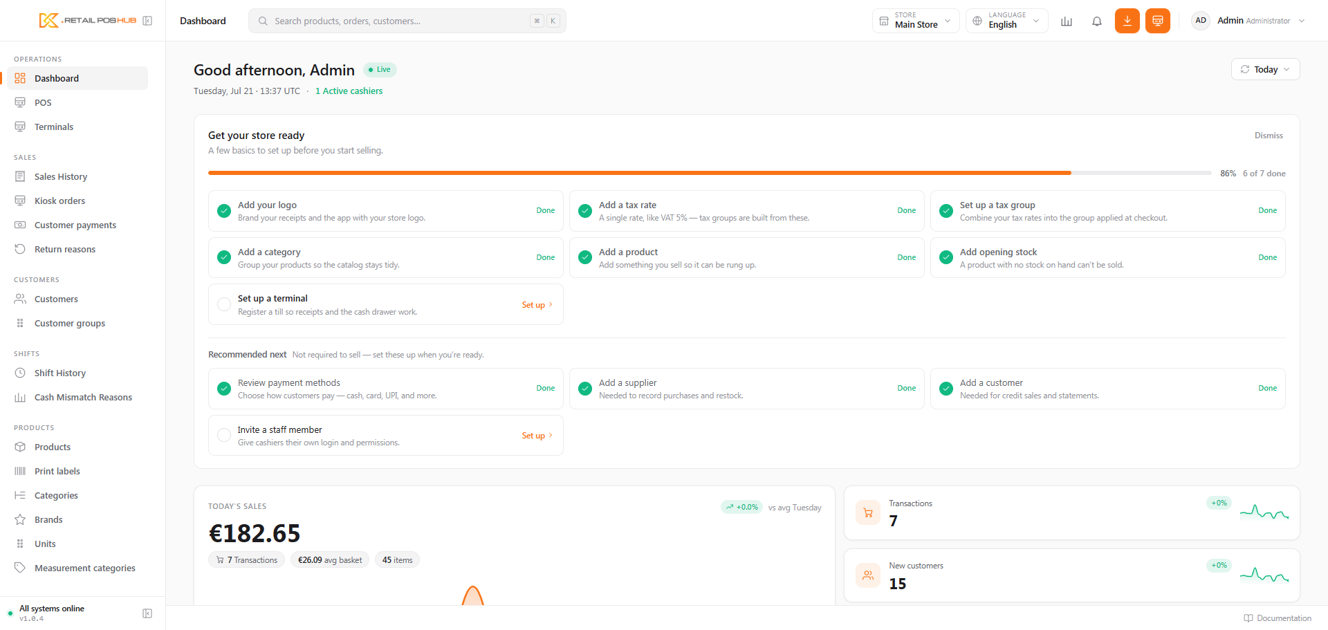 Dashboard